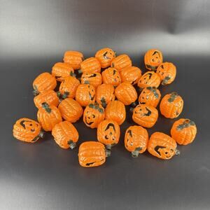 Pumpkin Blow Mold Light Covers Only Replacement Jack O Lantern Halloween LOT 31